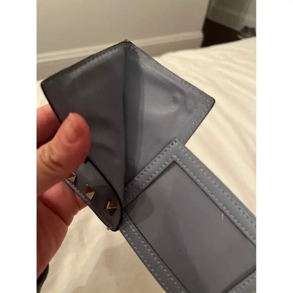 Valentino Rockstud credit card holder blue - Picture 6 of 8